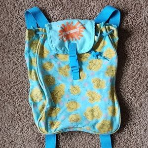 NWOTRare Ren & Stimpy Backpack Canvas Nickelodeon